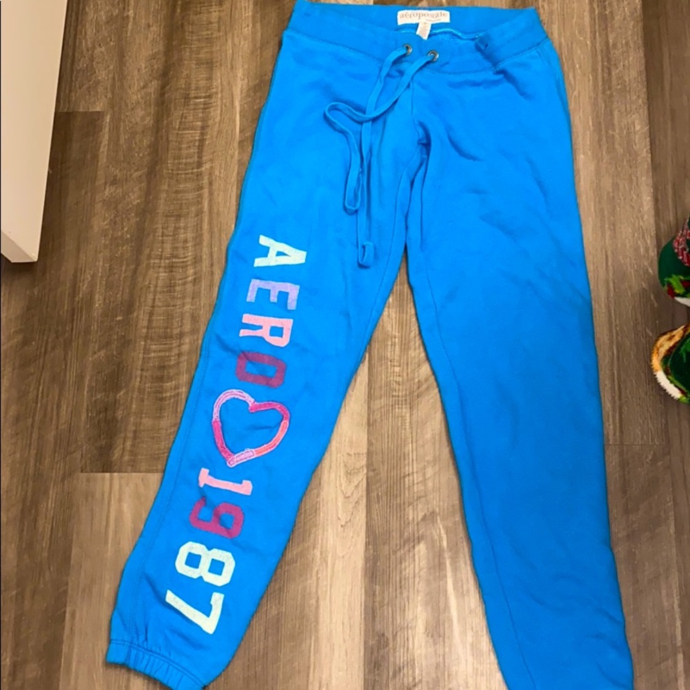 Aeropostale blue sweatpants